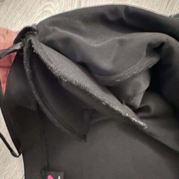 2B BEBE One-Shoulder Sequin Mini Dress Black Medium Party Glam Edgy New With Tag - Picture 10 of 11